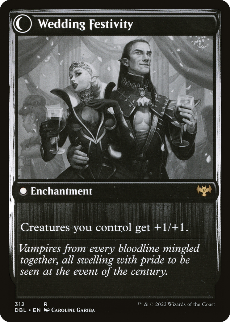 Wedding Announcement // Wedding Festivity (DBL-312) - Innistrad: Double Feature: (Double Faced Transform) Foil