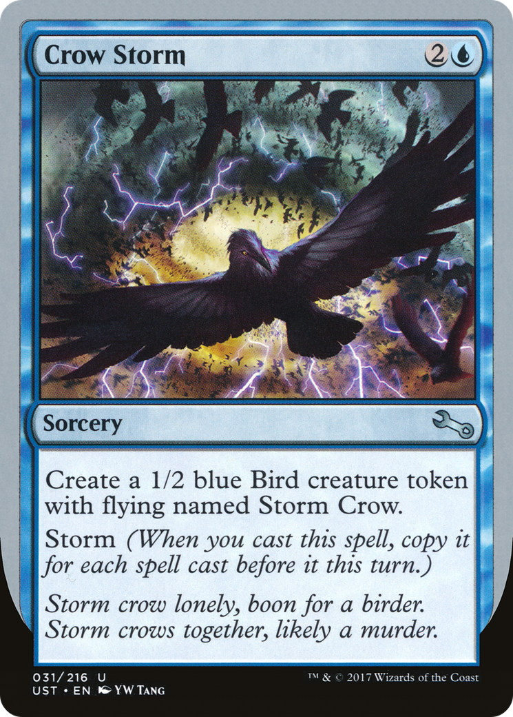Crow Storm (UST-031) - Unstable