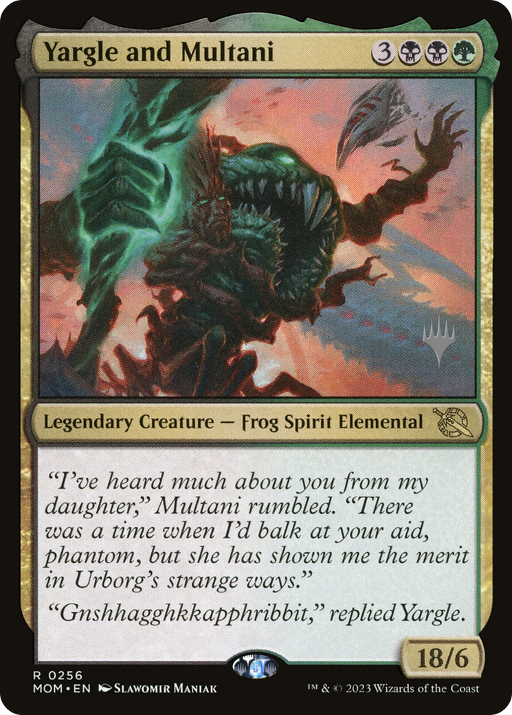 Yargle and Multani (PPMOM-256P) - March of the Machine Promos