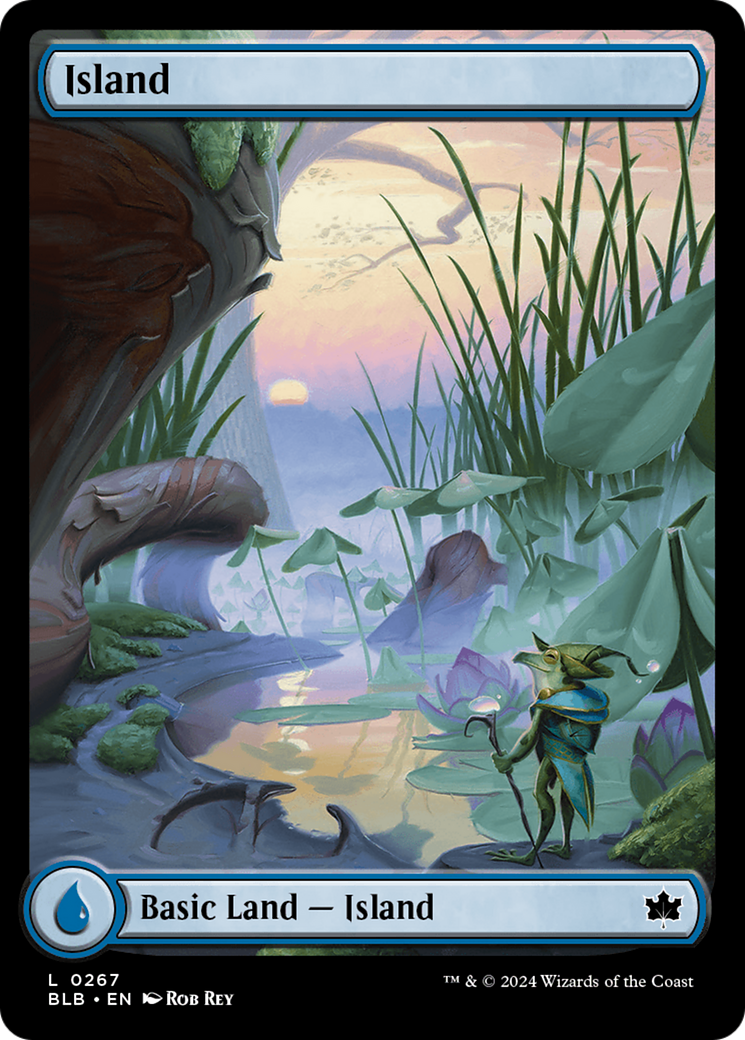Island (BLB-267) - Bloomburrow Foil