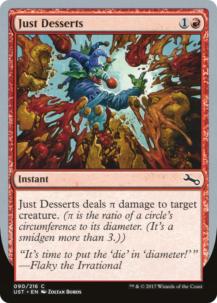 Just Desserts (UST-090) - Unstable