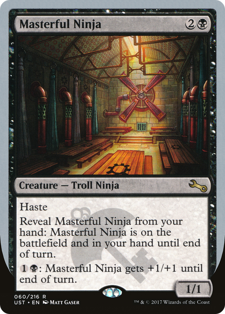 Masterful Ninja (UST-060) - Unstable Foil