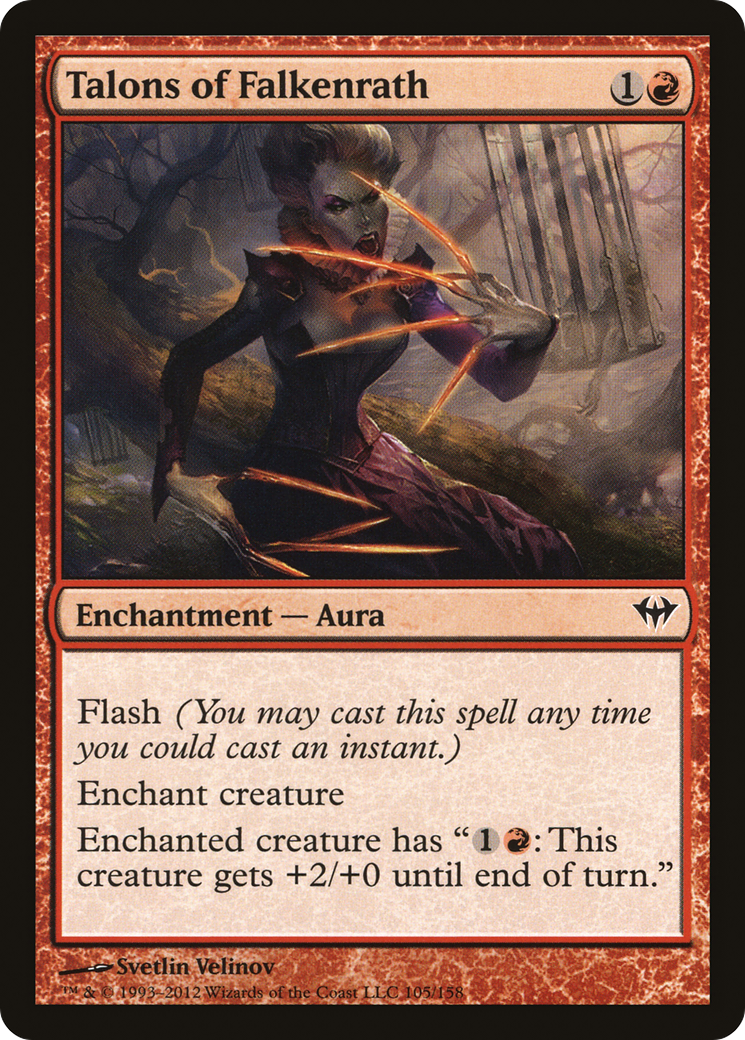 Talons of Falkenrath (DKA-105) - Dark Ascension Foil