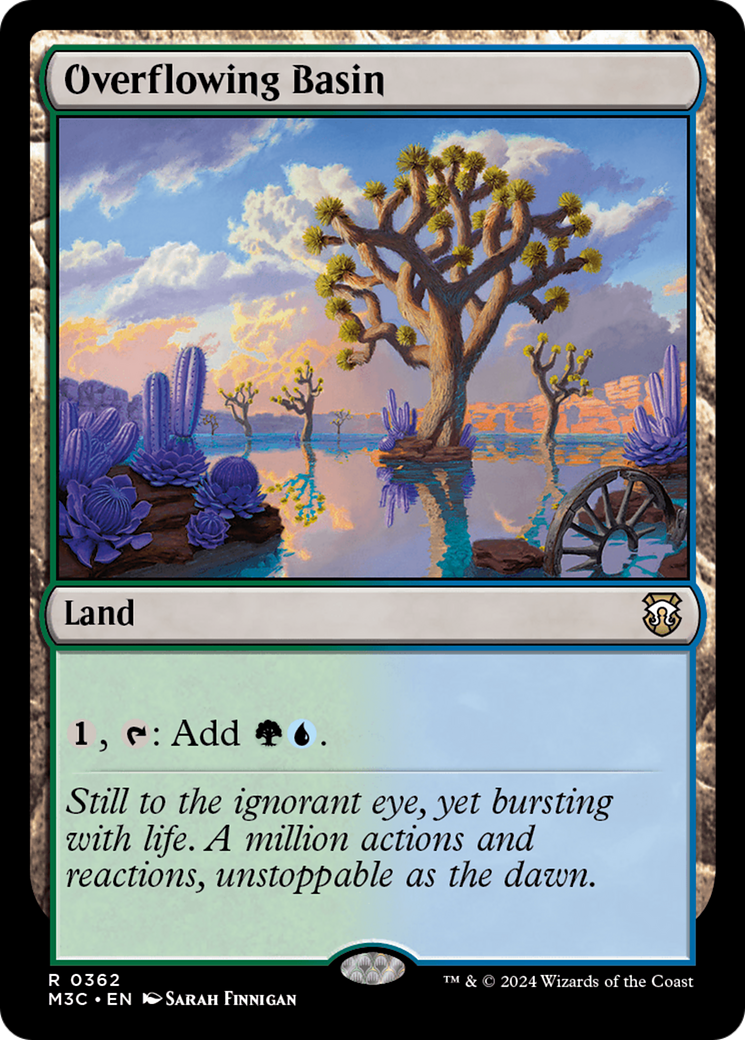 Overflowing Basin (M3C-362) - Modern Horizons 3 Commander