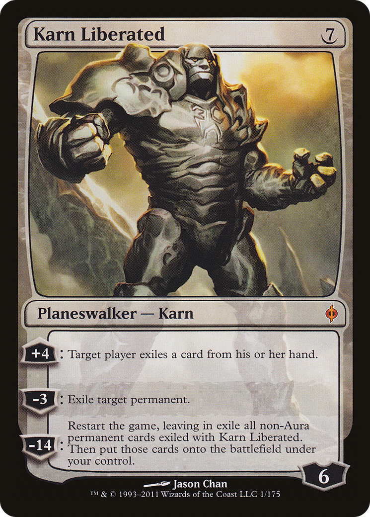 Karn Liberated (NPH-001) - New Phyrexia