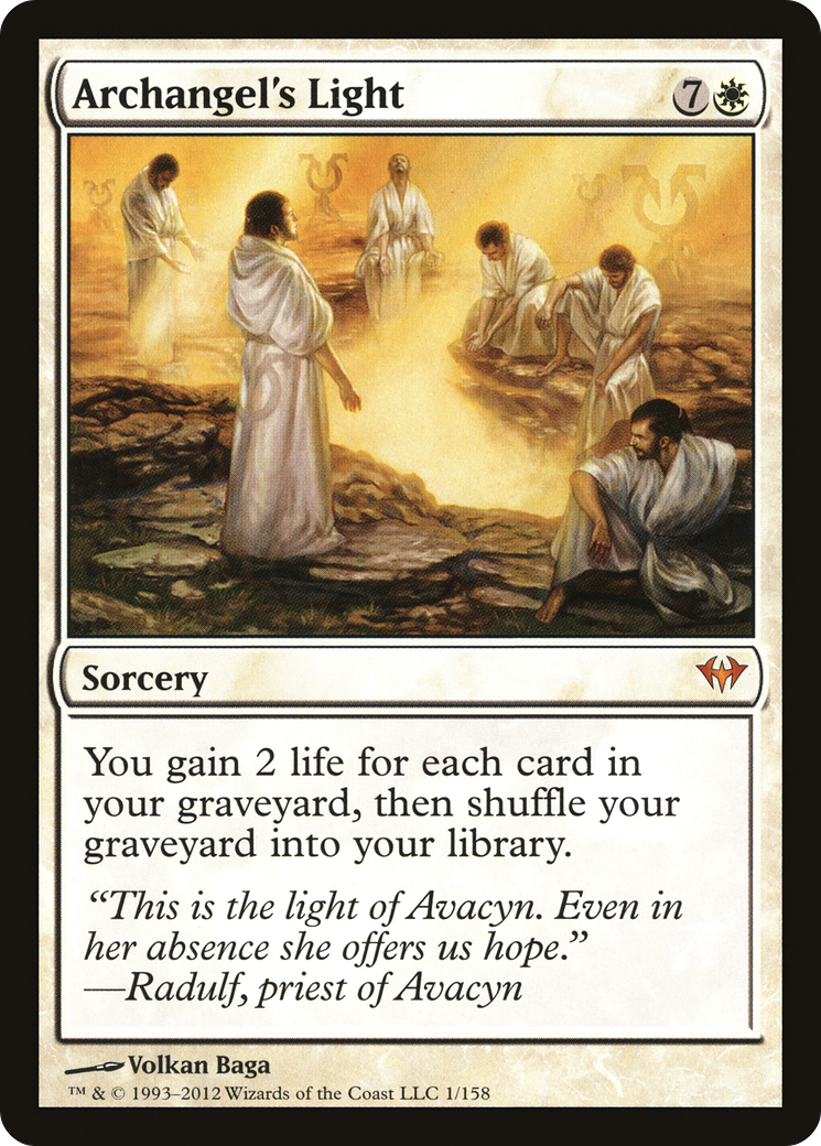 Archangel's Light (DKA-001) - Dark Ascension Foil