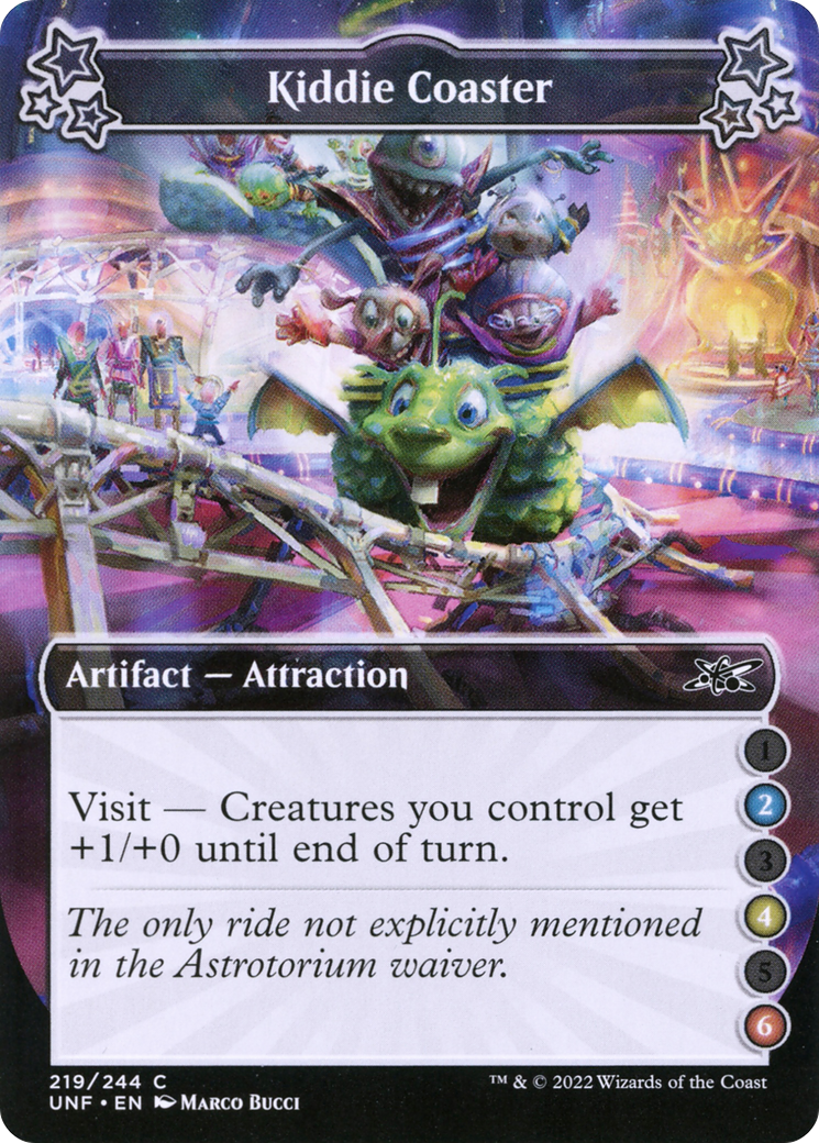 Kiddie Coaster (UNF-219B) - Unfinity Foil