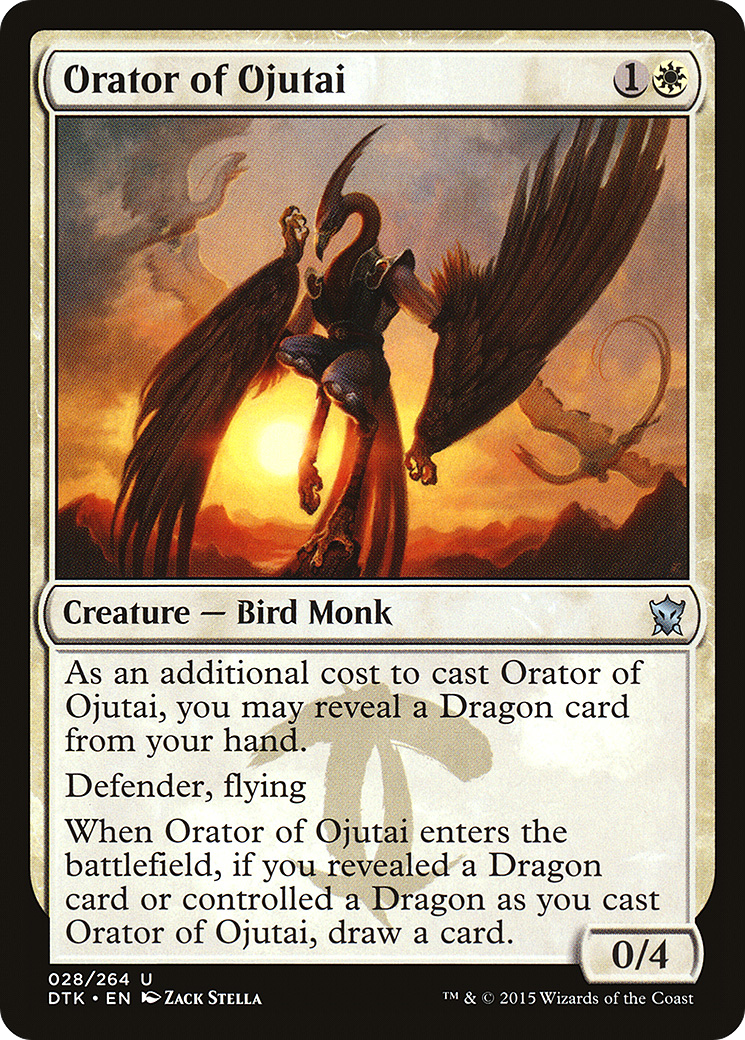 Orator of Ojutai (DTK-028) - Dragons of Tarkir