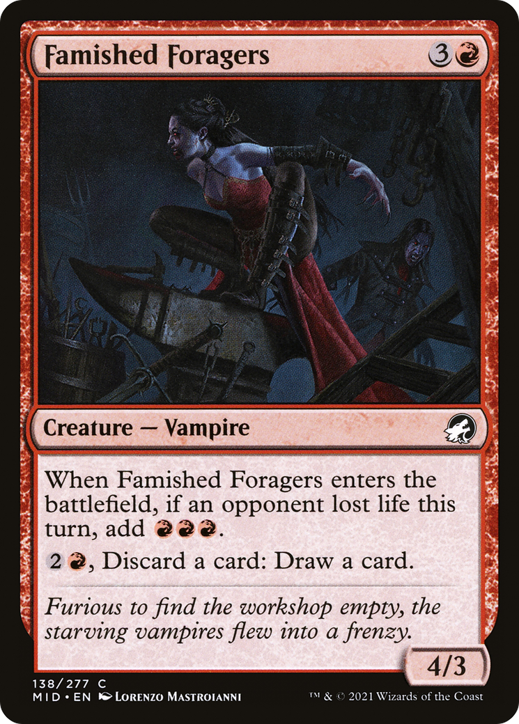 Famished Foragers (MID-138) - Innistrad: Midnight Hunt