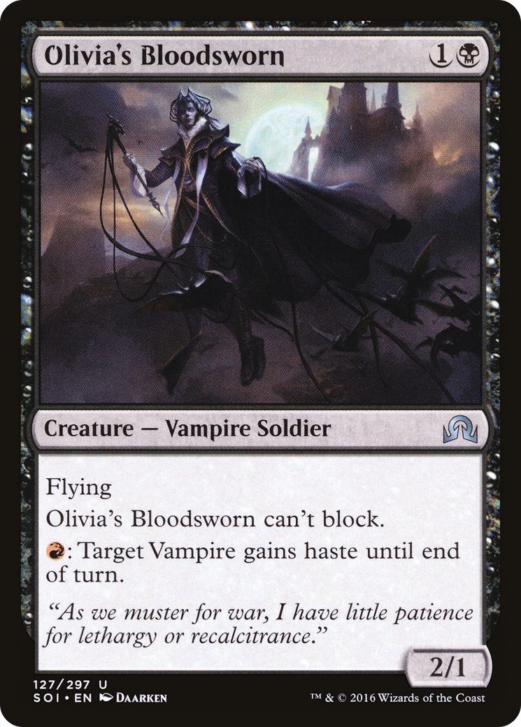 Olivia's Bloodsworn (SOI-127) - Shadows over Innistrad