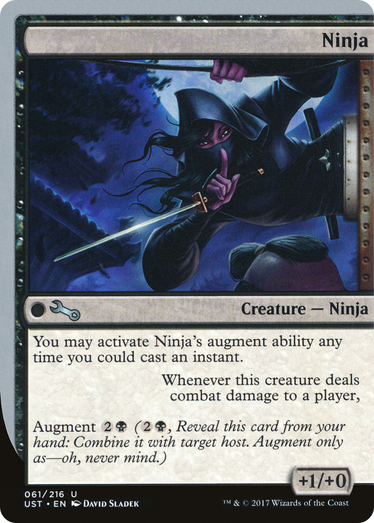 Ninja (UST-061) - Unstable Foil