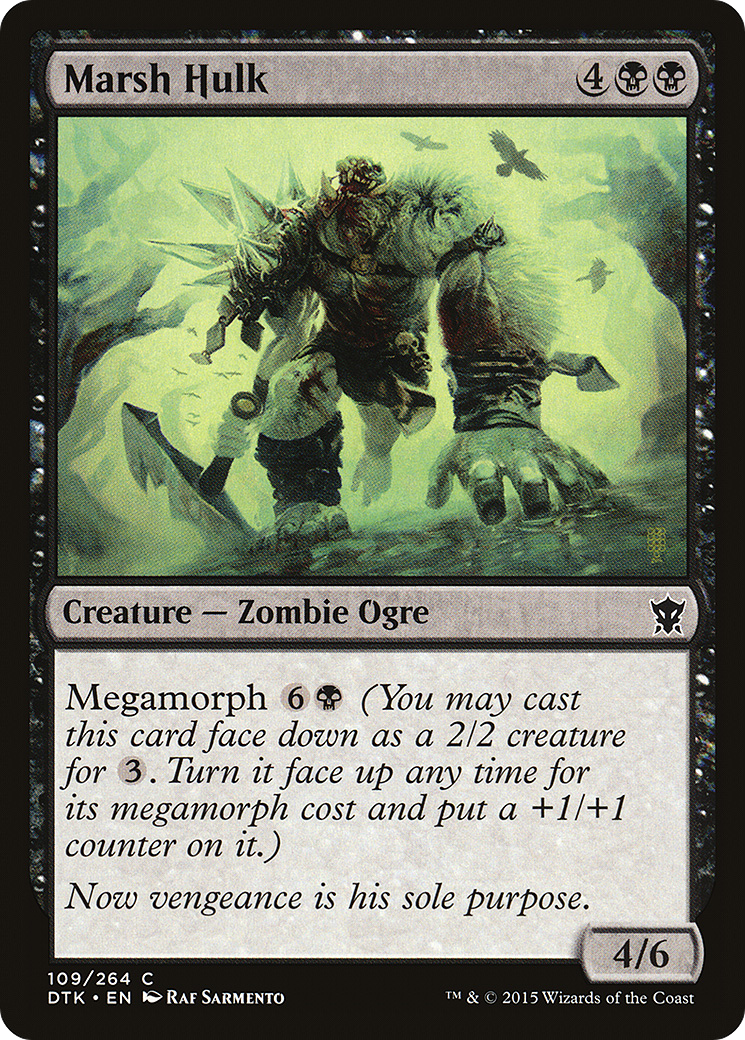 Marsh Hulk (DTK-109) - Dragons of Tarkir Foil
