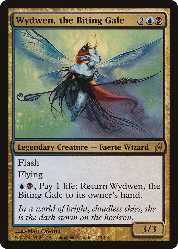 Wydwen, the Biting Gale (LRW-253) - Lorwyn Foil