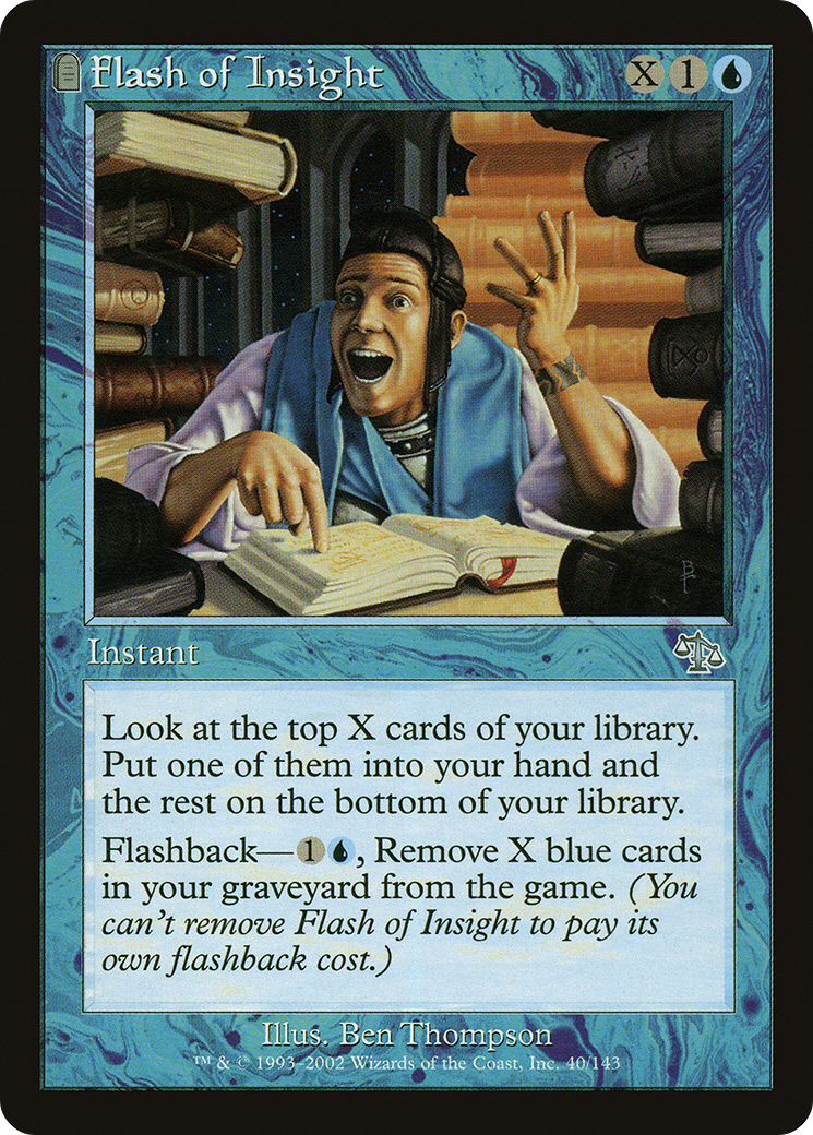 Flash of Insight (JUD-040) - Judgment: (tombstone)