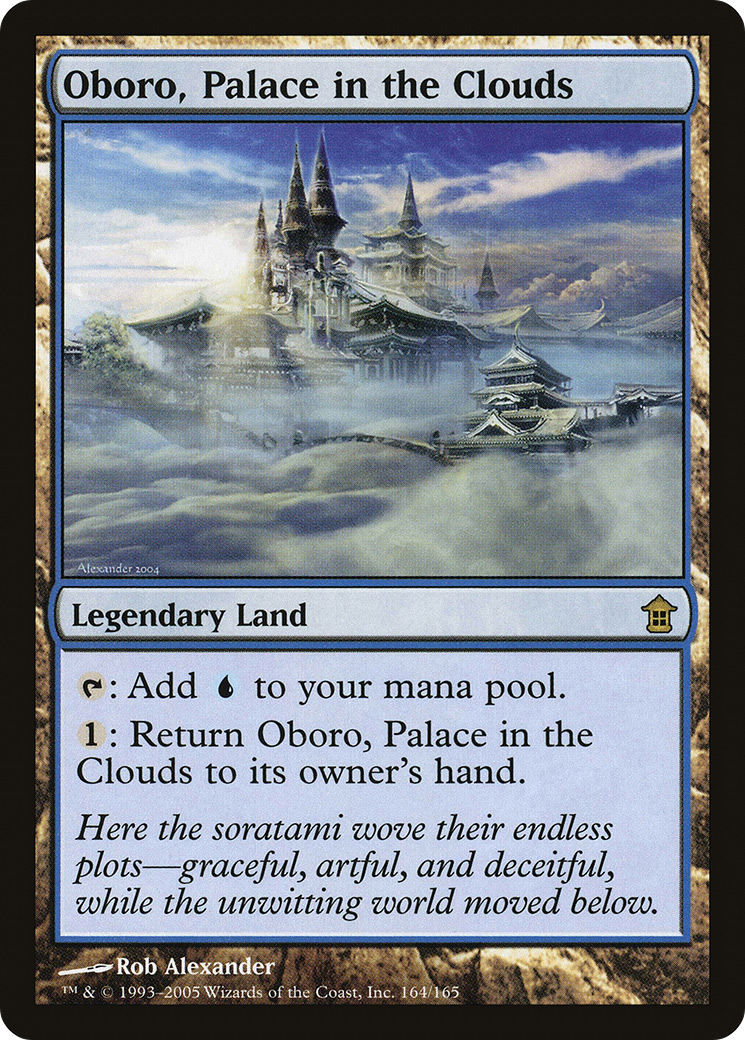 Oboro, Palace in the Clouds (SOK-164) - Saviors of Kamigawa Foil