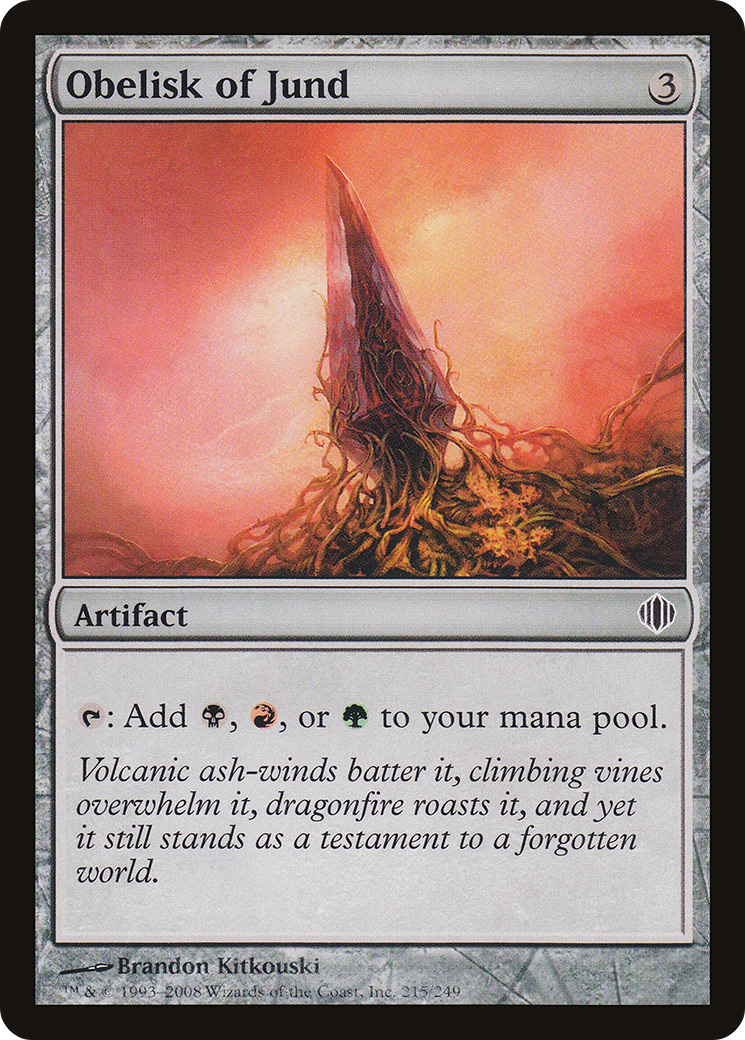 Obelisk of Jund (ALA-215) - Shards of Alara